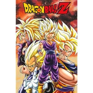 Trends New Sealed Poster 22.375 x 24Dragon Ball Z - Saiyans  RP22616